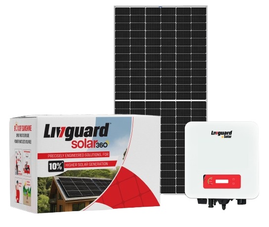 Solar360 3KW Hybrid-Solar System with 600 W-6P- 6 X 9 Ft MMS