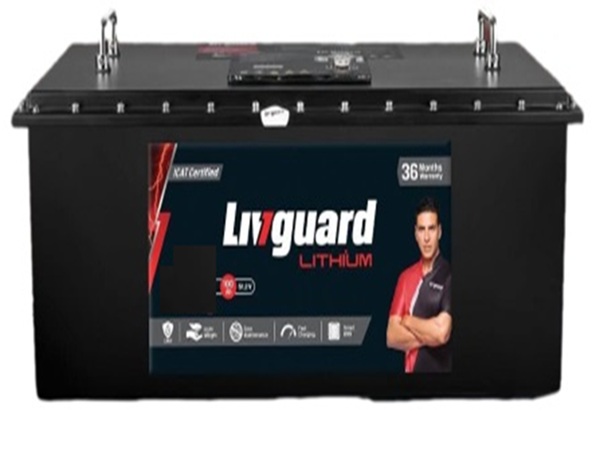 Livguard LGXLi12150T 100Ah 12.8V Li Ion Inverter Battery (36M)